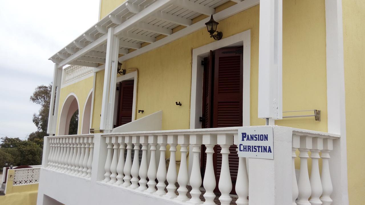 Christina Pension Karterados  Dış mekan fotoğraf